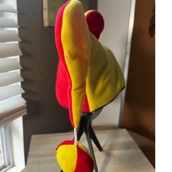 Red and Yellow Jester Hat - Picture 4 of 4